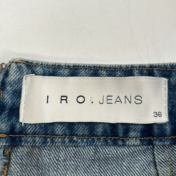 IRO distressed denim skirt Size Small - Picture 6 of 12